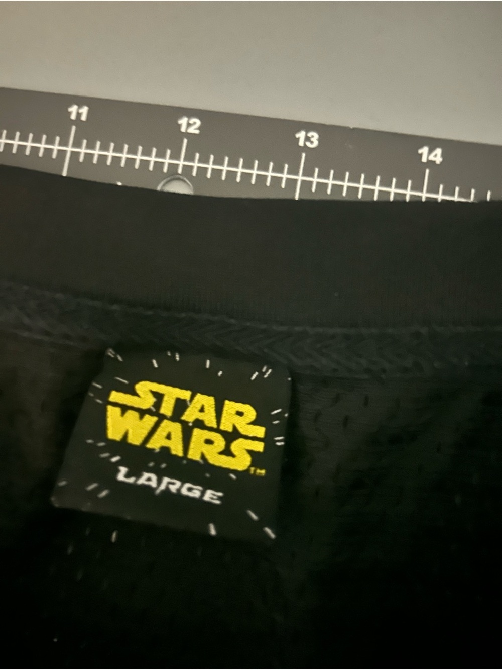 Star Wars Black Graphic Short Sleeve Jersey with White Burst Print - Picture 3 of 9